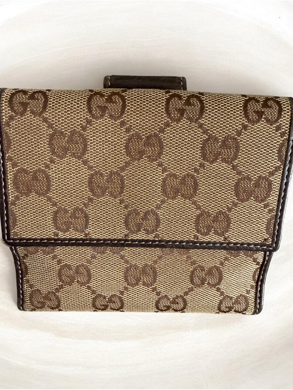 Gucci Brown Wallet with COA and box - Picture 3 of 5